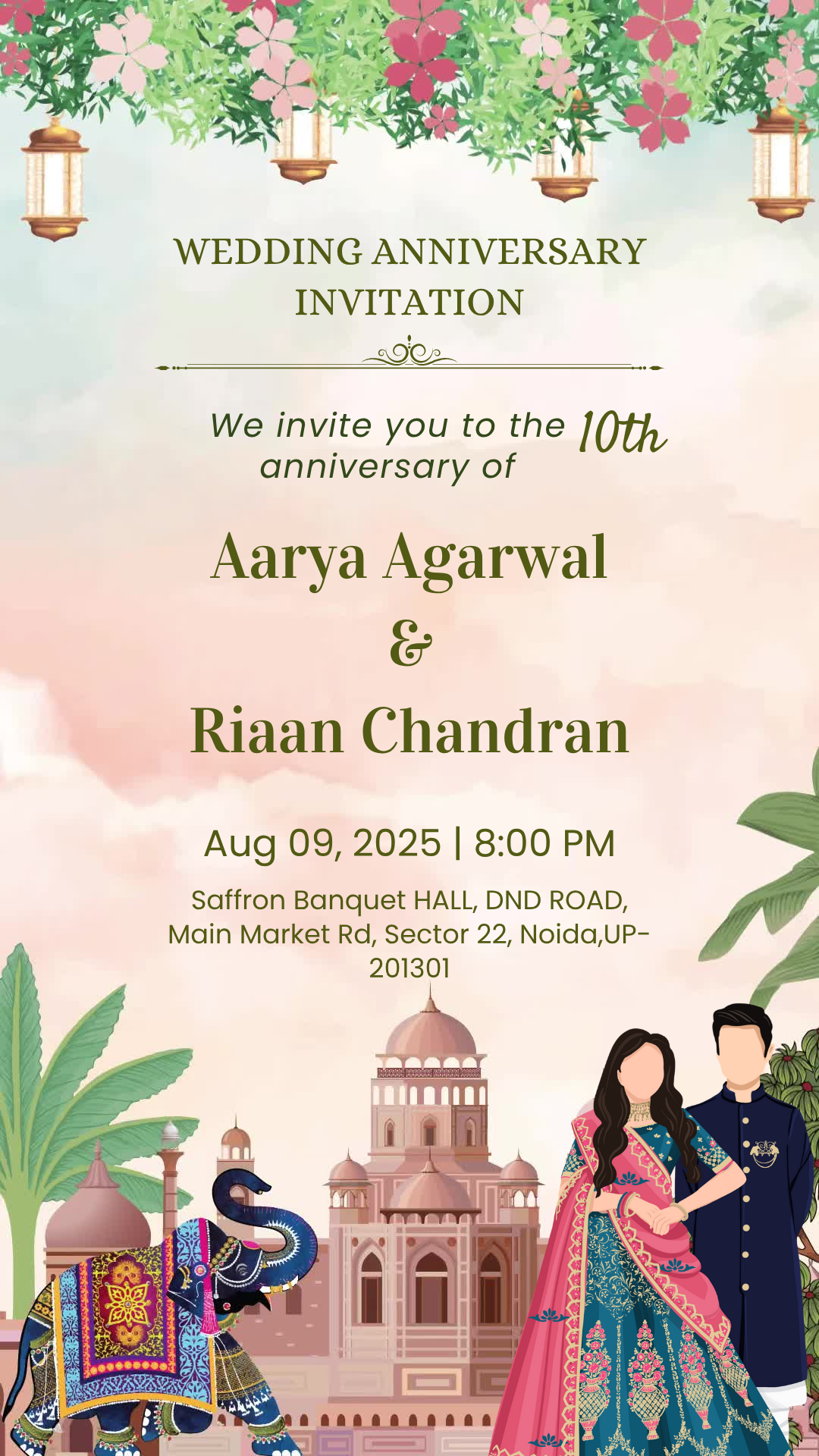 Regal Floral Celebration