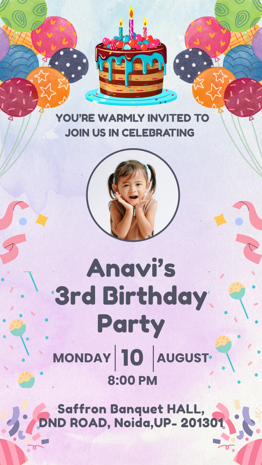 Third Birthday Cheer