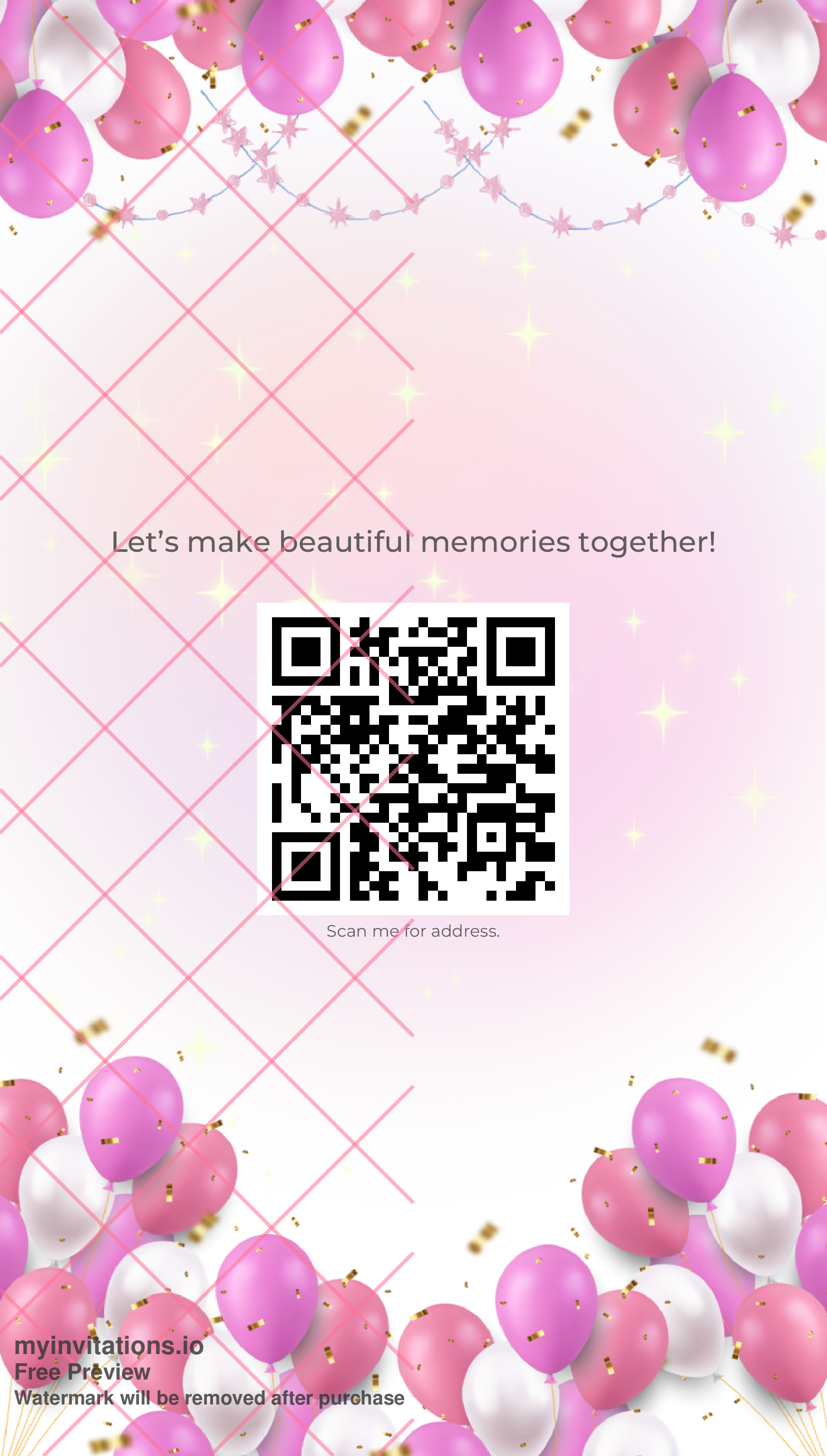Elegant Pink Balloon Theme