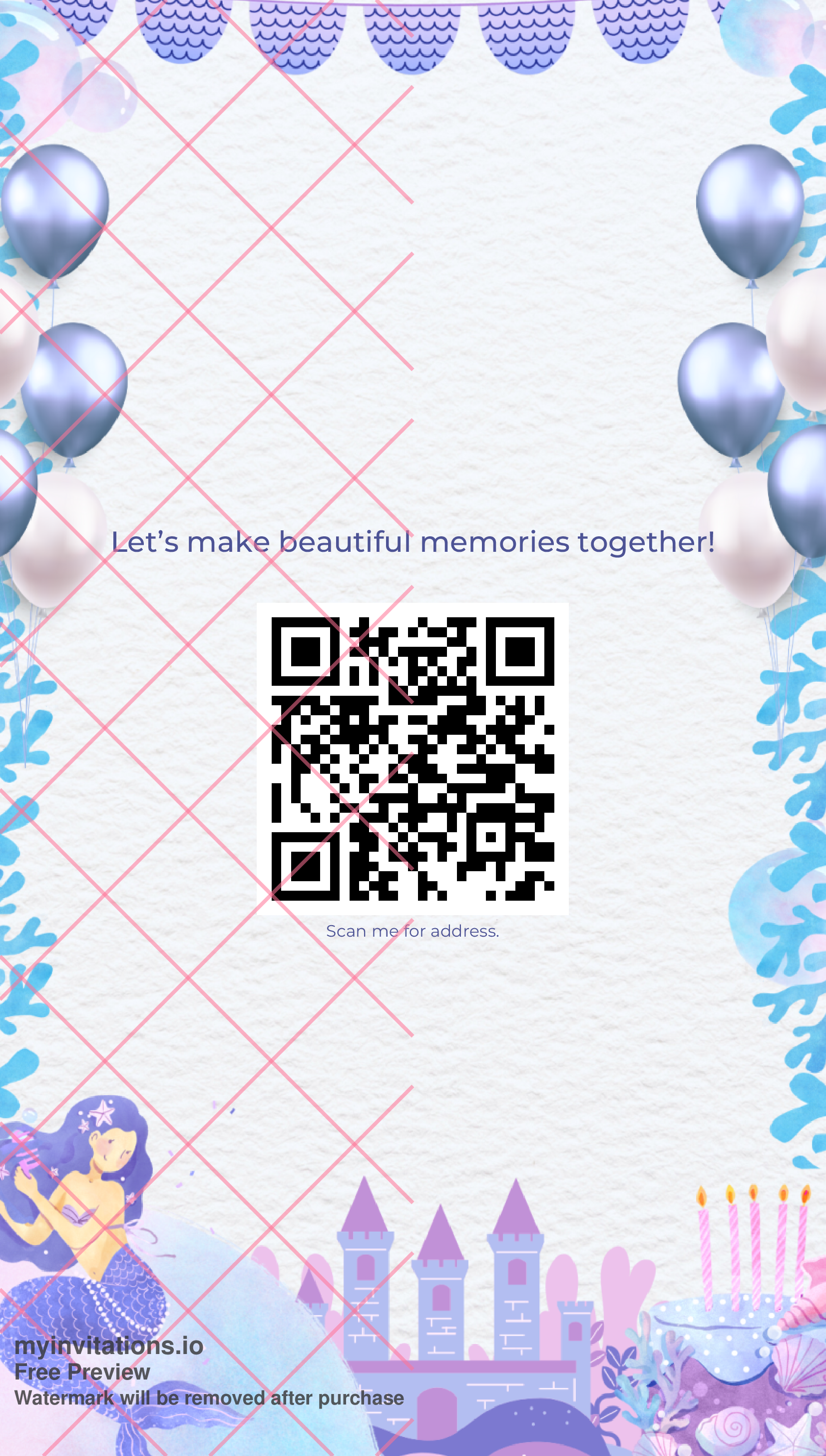 Mermaid Underwater Theme