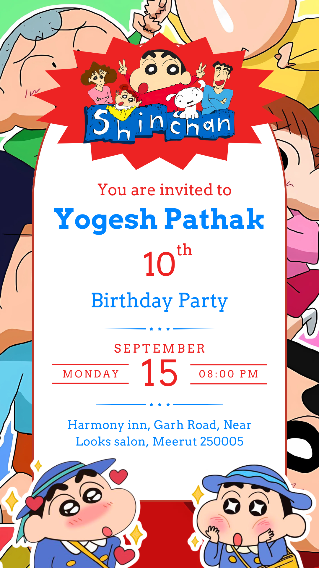 Shinchan Party Fun