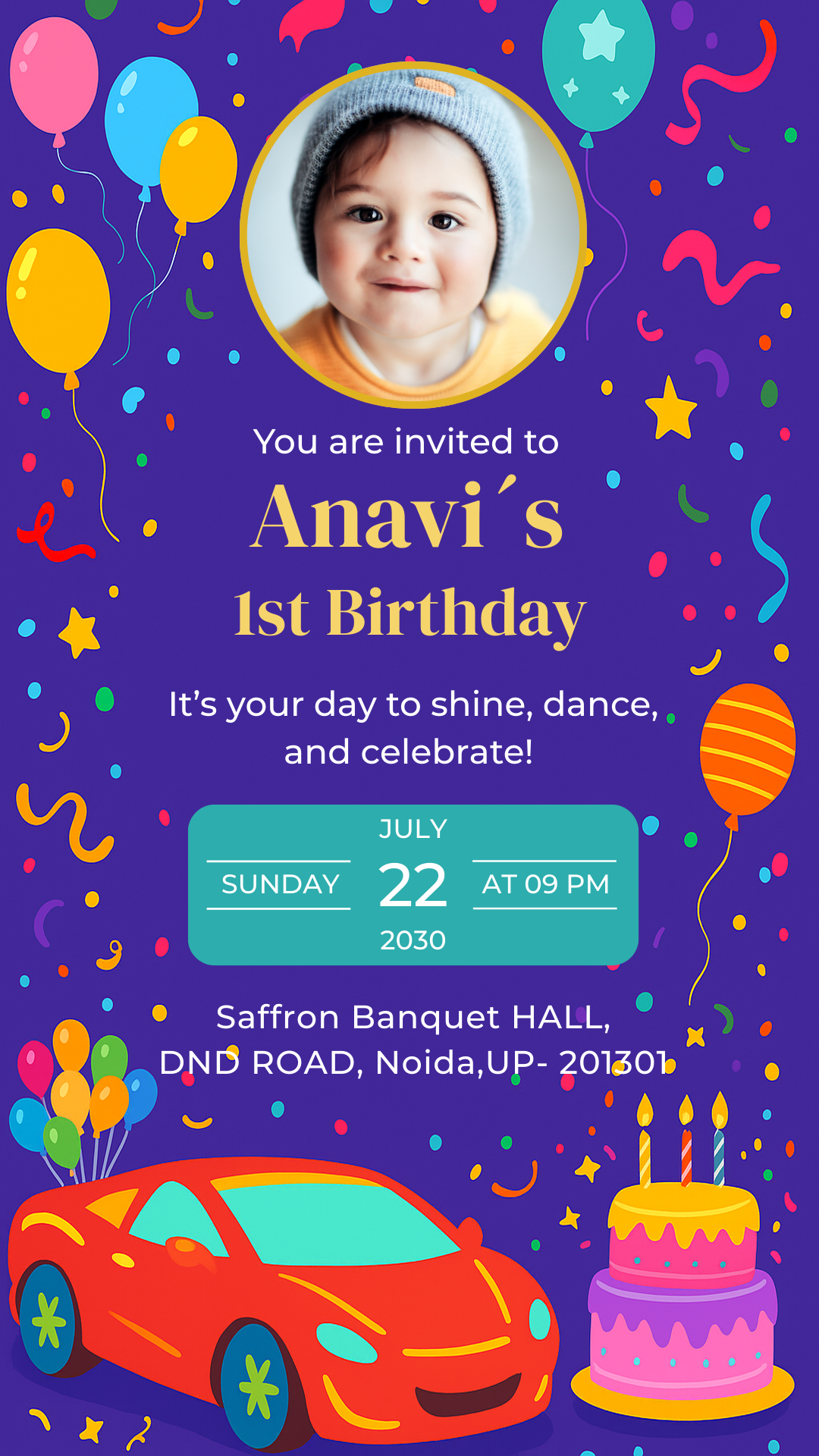 Birthday Invitation Template