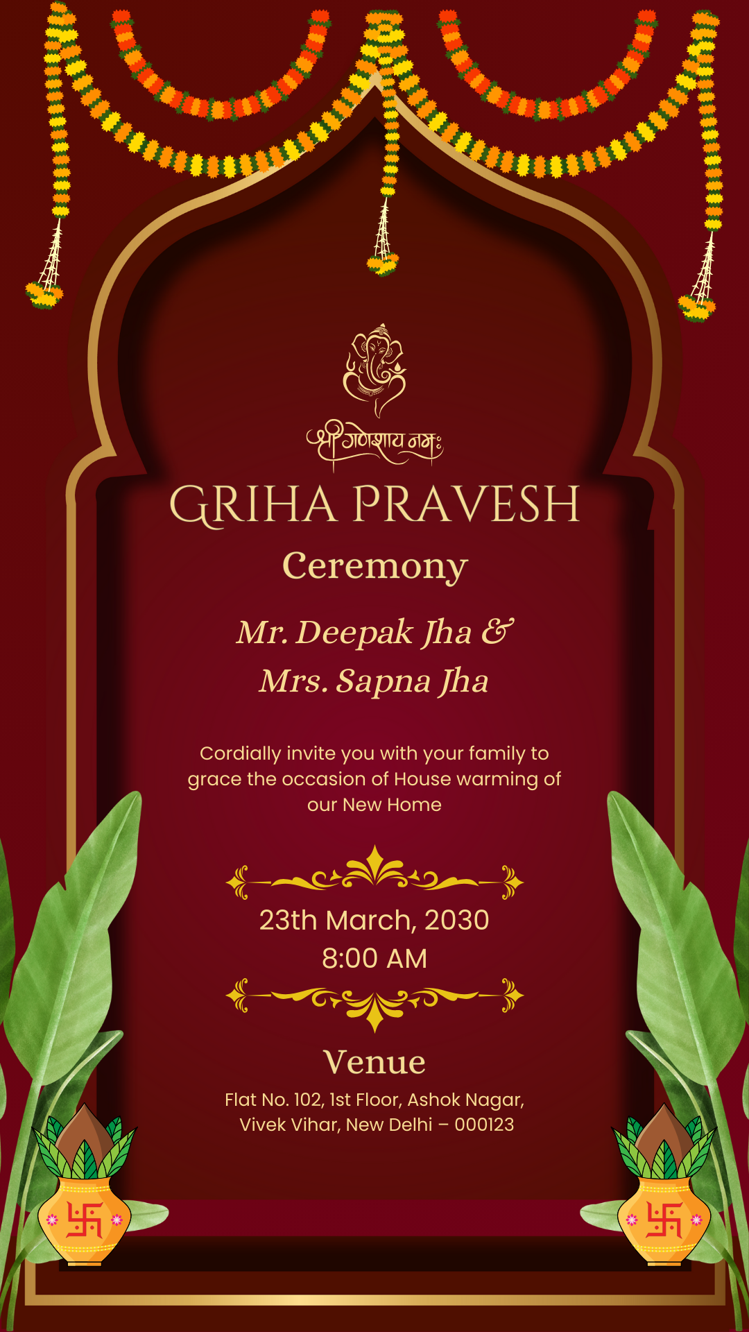 Princess Birthday Invitation for Kids